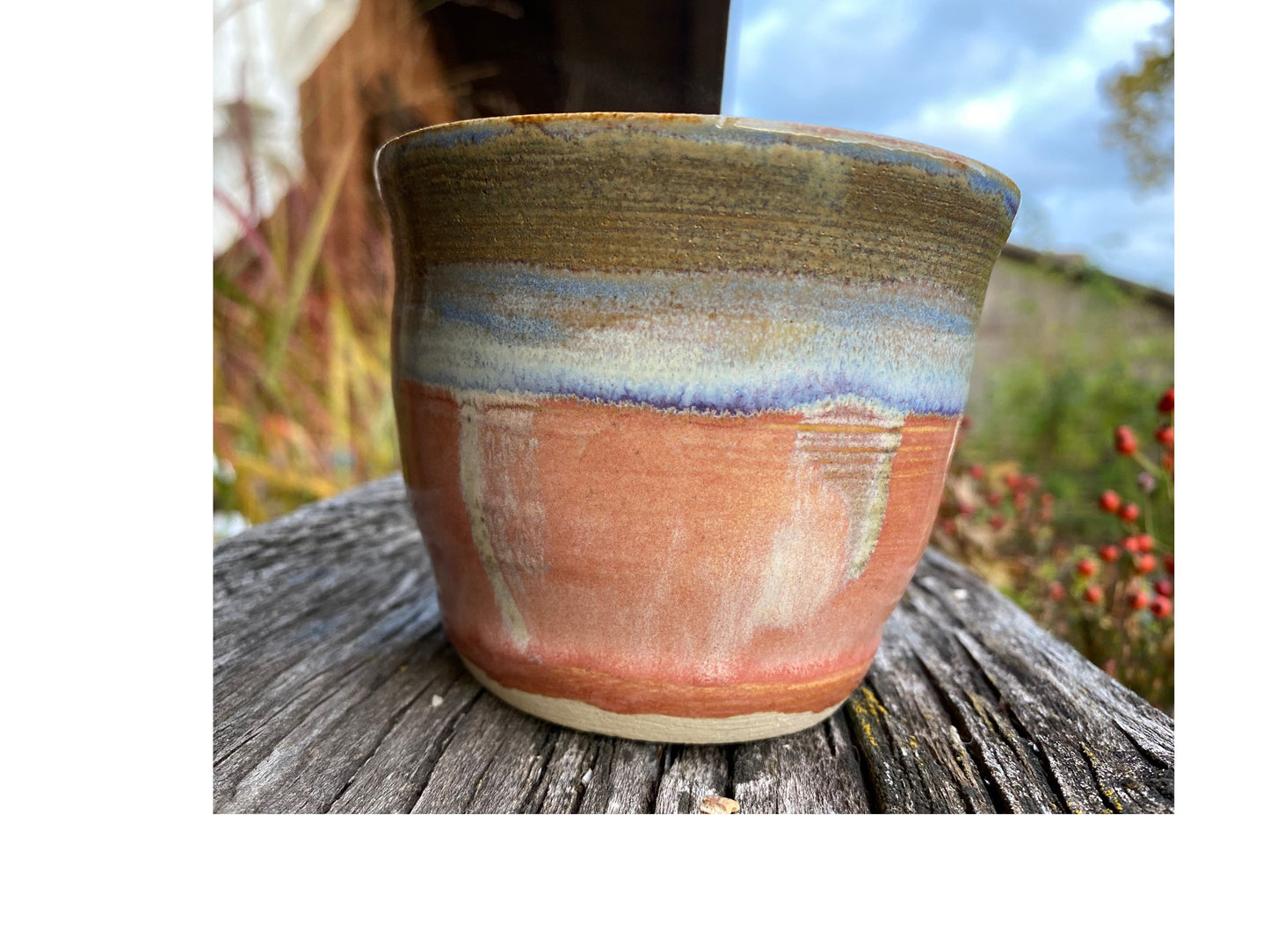 einzigartige Keramikbecher- handgemacht