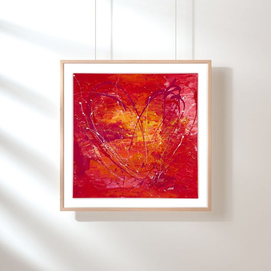 SOLD * Herz in Rot- das Original