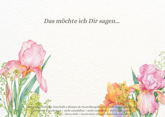 Gutschein- verschenke besondere Augenblicke